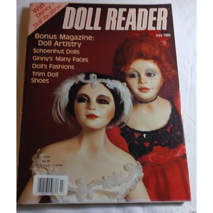 Doll Reader Magazine, July 1989, good