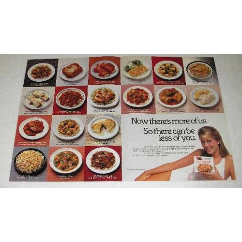 1985 Stouffer's Lean Cuisine Dinner Ad - More Of Us