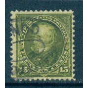 Used 284 15c Henry Clay Just Clears M05651