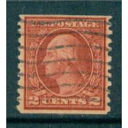 Used 492 2c George Washington Fine Plus A09940