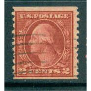 Used 492 2c George Washington Barely Clears A09946