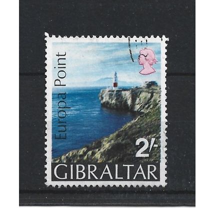 Gibraltar.Europa Point stamp.Fine Used.Nov23