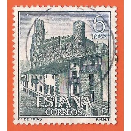 ESPAÑA. 1968. EDIFIL # 1884. CASTILLOS. FRIAS. BURGOS