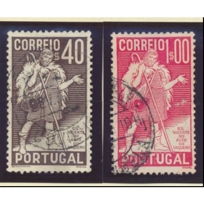 Portugal Stamps Scott #572 To 573, Used