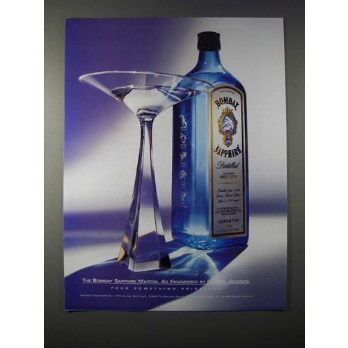 2000 Bombay Sapphire Gin Ad - Dakota Jackson