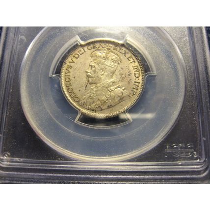 rare 1927 Canada 25c