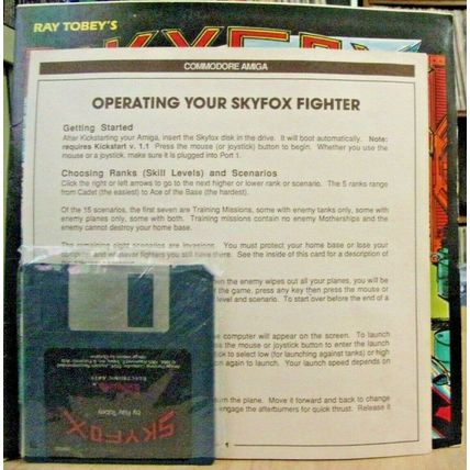 Ray Tobey's SkyFox-Electronic Arts-1985