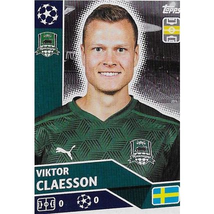 Topps UEFA Champions League 2020/21 Stickers: POF14 - Claesson