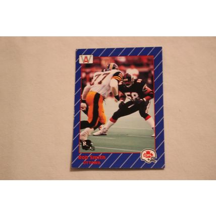 Rob Smith 1991 AW Sport All-World CFL NO. 71