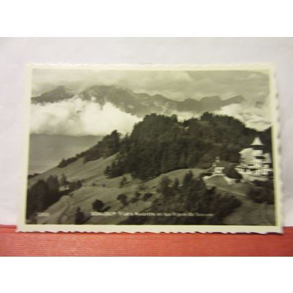 SONLOUP, SWITZERLAND . used vintage postcard RP 1954 postmark /
