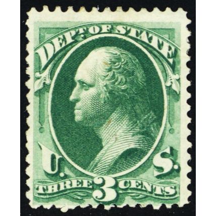 O58, Mint OG HR Official Stamp SCV $220.00 .. Stuart Katz