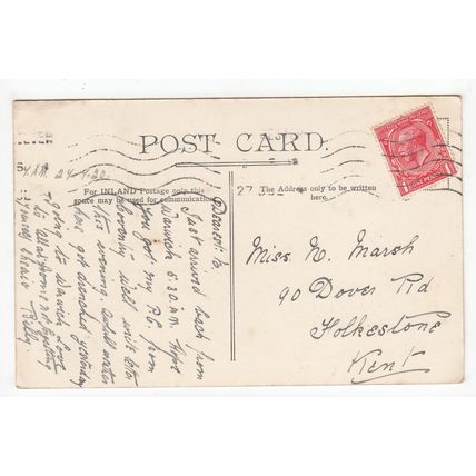 Brinton Park Kidderminster Postcard 1920 Worcestershire
