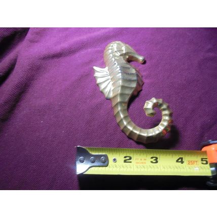 BRASS SEA HORSE Figurine Wall Art!! $15.00 obo!!