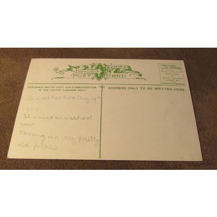 Victoria Series Postcard - Thomas a Becket's House, Tarring -Worthing, Sussex
