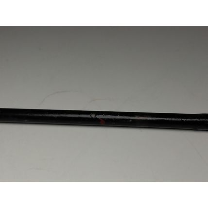 Primitive Iron Metal Ladle - Black -One end flattened, Spoon Head is Oval 15.75"