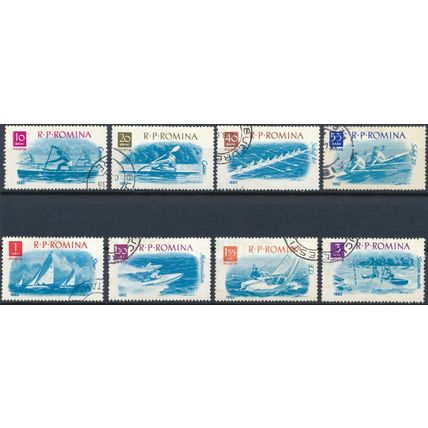 Boating & Sailing - Romania 1962 - F H - MiNr 2048/55