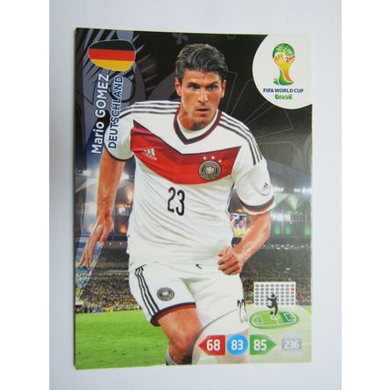 Mario Gomez - Germany - 2014 Panini Adrenalyn XL Brazil World Cup (ef1)
