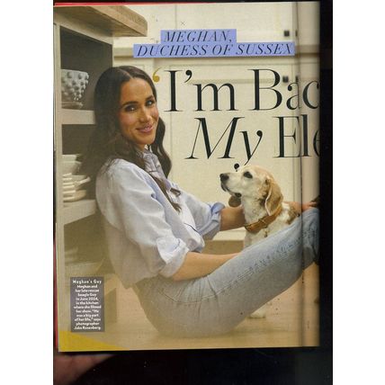 PEOPLE MAGZ. March 17, 2025 "The Meaghan interview" Duccess of Sussex" Oscars