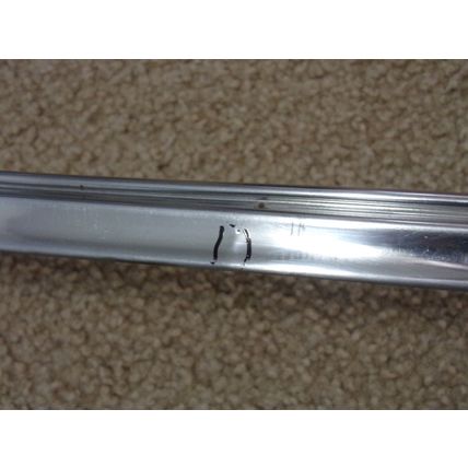 1940 40 Desoto Coupe Rear Quarter Panel Trim OEM LH Drivers
