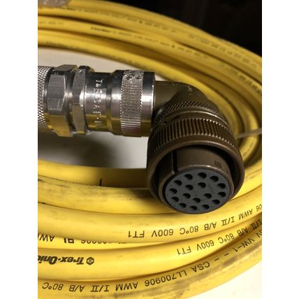 NEW Trex-Onics MA24205M020 ROBOTIC MACHINE CABLE ASSEMBLY TPC,66306,LL700906,EW