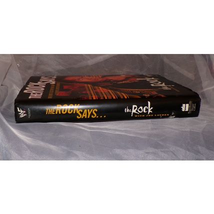 THE ROCK SAYS 2000 WF WORLD WRESTLING HARDBACK BOOK
