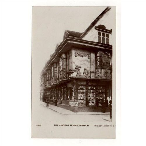 Ipswich Suffolk the Ancient House real photograph postcard