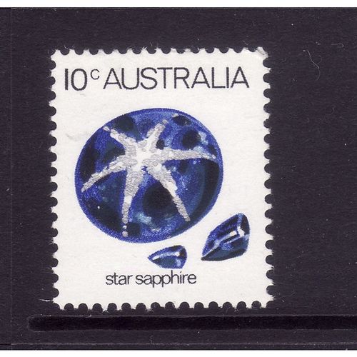 AUSTRALIA 1974 SG 552a 10c STAR SAPPHIRE U/M MINT