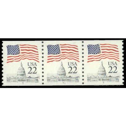 2115c 22c U.S. Flag Very Fine MNH PNC T1/3 R0048