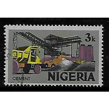NIGERIA 1973 3K CEMENT WORKS SG 292 FINE USED