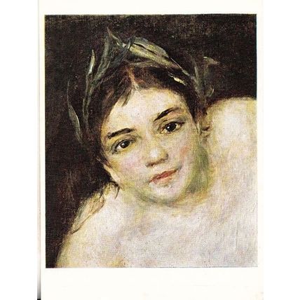 Renoir La Nymohe A La Source Rare Art London National Gallery Painting Postcard