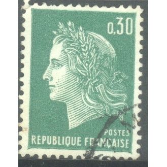 France 1969 - 30c green - "Republique" - used 7