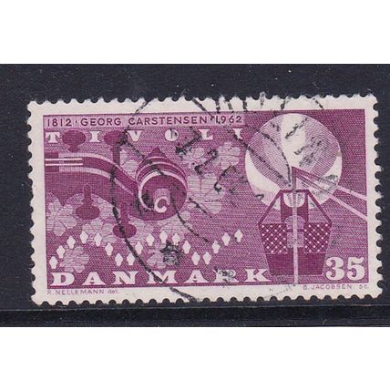 DENMARK 1962 150th BIRTH ANNIV CARSTENSON 35ore USED