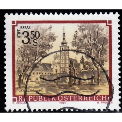 AUSTRIA, 1984 3.50s Church, SG 1996 (Scott #1285), used