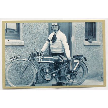 c.1980s PC Percy Evans, Junior T.T. Winner, 1911