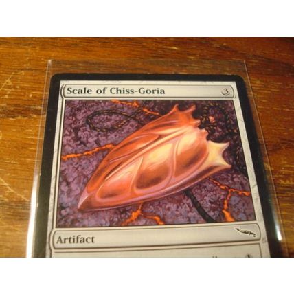 Magic The Gathering, MTG, 1-Cards, 1993-2003, SCALE OF CHISS-GORIA, ex/nm