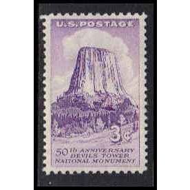 1084 3c Devils Tower Fine MNH MA0179