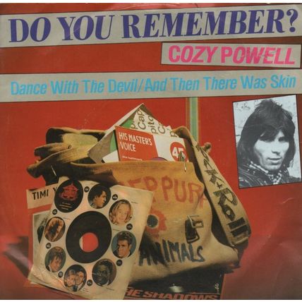 Cozy Powell - Dance with the devil 1973 Dutch 7" single record 1A006-94962