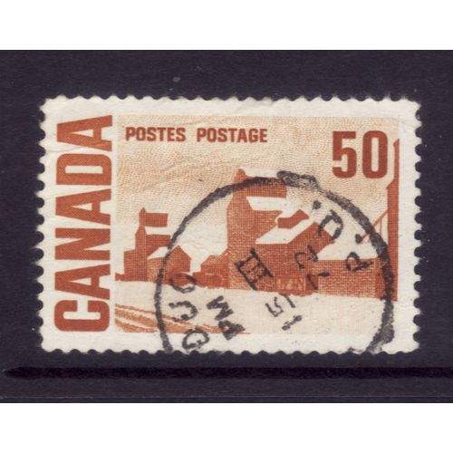 CANADA 1967 SG 589 50c CINNAMON SUMMERS STORES FINE USED #