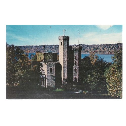 FONTHILL CASTLE, NEW YORK USA unused postcard =