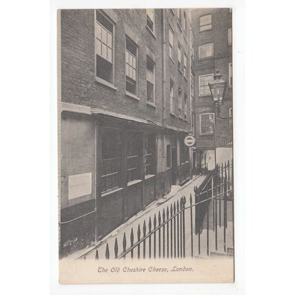 The Old Cheshire Cheese London Postcard Publisher Gordon Smith