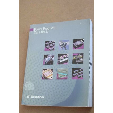 Siliconix 1989/1990 Power Products Data Book Datasheet Manual Catalog