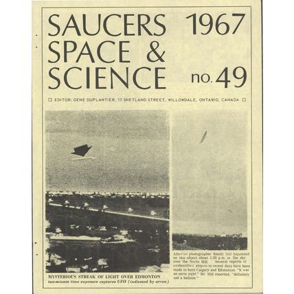 Saucers, Space & Science newsletters- all 65 issues 1950s ufo mag PDF downloads