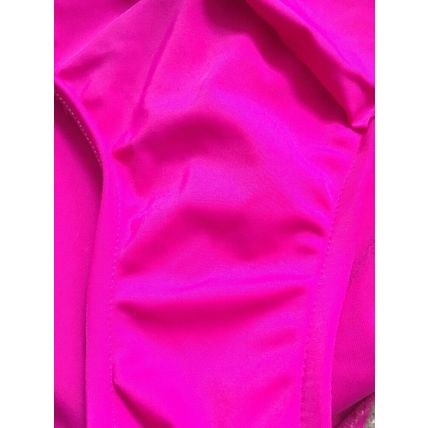 1 Pc Faded Glory Women's Pink Embellished Swim Bathing Suit Size Small