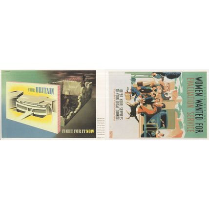 Women Wanted Fight For Your Country 2x War Poster Postcard s