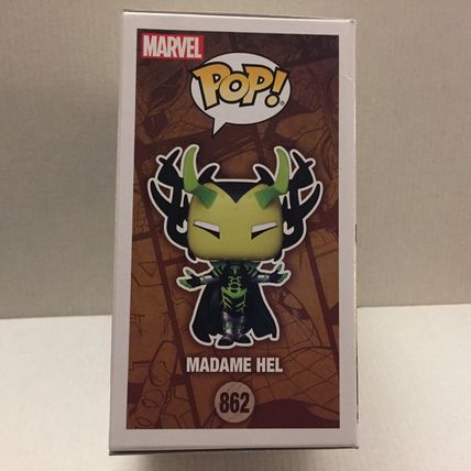 NEW Marvel Infinity Warps Madame Hel Funko Pop Figure #862