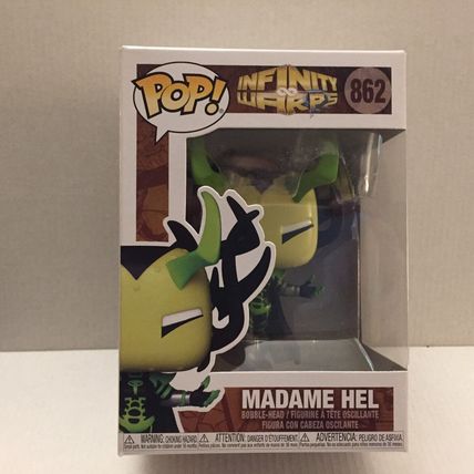 NEW Marvel Infinity Warps Madame Hel Funko Pop Figure #862