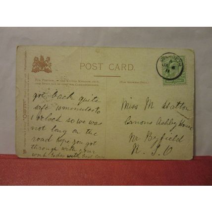 HAMISH, LIGHT SUPPERS humour used antique postcardby R. Tuck 'OILETTE' 1911 pm =