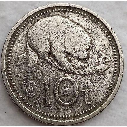 Independent State of PAPUA NEW GUINEA 10 Toea 1975 (1st issue) Franklin Mint/Win