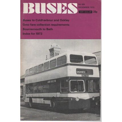 Buses No. 225 December 1973