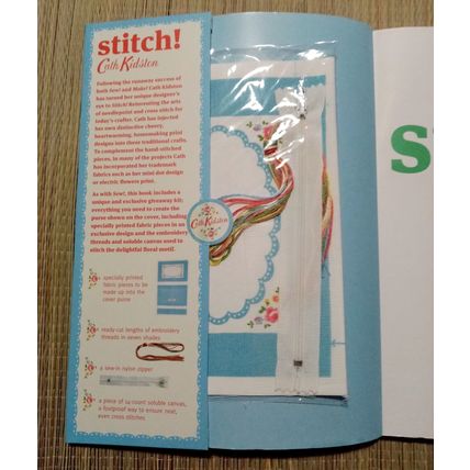 Cath Kidston Stitch Needlepoint and Cross Stitch free purse to make